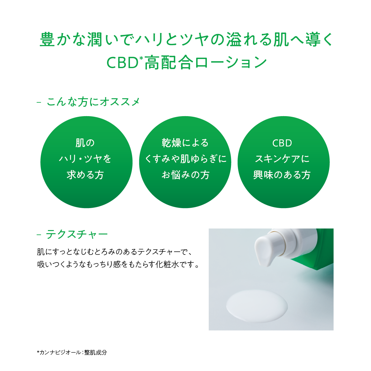 ヘンプオン / 【2点セット】化粧水 &セラム乳液